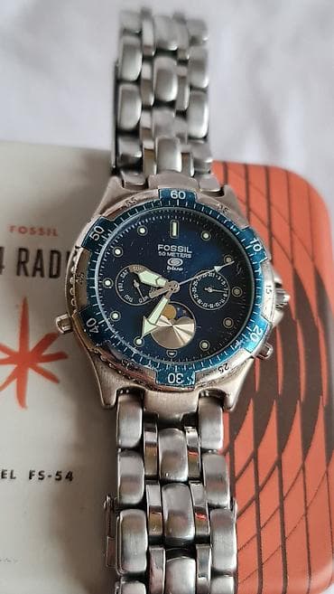 Fossil muški ručni sat – model FS-54 (serija “54 Radio”) - Nerđajući na lalafo.rs — 1 Fossil muški ručni sat – model FS-54 (serija “54 Radio”) - Nerđajući — 1