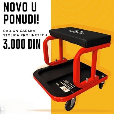 Radioničarska stolica Prolinetech - Praktična stolica za radionicu sa na lalafo.rs Radioničarska stolica Prolinetech - Praktična stolica za radionicu sa