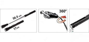 Telescopska LED lampa sa fleksibilnim vratom i magnetom – VOREL - na lalafo.rs Telescopska LED lampa sa fleksibilnim vratom i magnetom – VOREL -