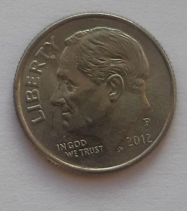 Other: Američki desetocentni novčić (dime) – 2012, kovnica Philadelphia at lalafo.rs — 1 Other: Američki desetocentni novčić (dime) – 2012, kovnica Philadelphia — 1