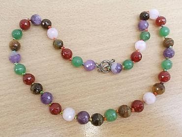 Ogrlica razno POLUDRAGO kamenje 2 Ogrlica od raznog POLUDRAGOG na lalafo.rs — 2 Ogrlica razno POLUDRAGO kamenje 2 Ogrlica od raznog POLUDRAGOG — 2