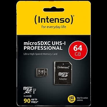 Micro SD Kartica 64GB + adapter, Class 10 (UHS-I, SDHC& SDXC) na lalafo.rs — 1 Micro SD Kartica 64GB + adapter, Class 10 (UHS-I, SDHC& SDXC) — 1