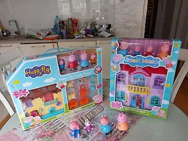 Pepa prase figurice mogu da pomeraju ruke i noge Pepa prase set na lalafo.rs — 2 Pepa prase figurice mogu da pomeraju ruke i noge Pepa prase set — 2