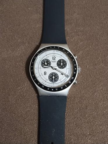 Original Swatch sat aluminijumski, vodootporan, malo korišćen na lalafo.rs — 3 Original Swatch sat aluminijumski, vodootporan, malo korišćen — 3
