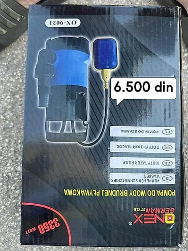 Производ: потапајућа пумпа за чисту воду из прљаве кишнице са пловком na lalafo.rs — 1 Производ: потапајућа пумпа за чисту воду из прљаве кишнице са пловком — 1