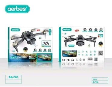 Aerbes AB-F06 sklopivi dron – 2.4G FPV kvadkopter sa kamerom i RGB na lalafo.rs Aerbes AB-F06 sklopivi dron – 2.4G FPV kvadkopter sa kamerom i RGB