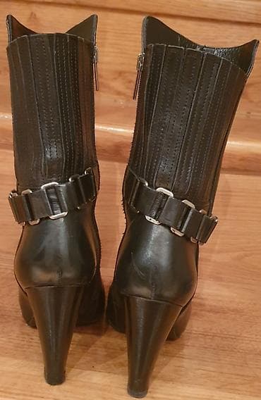 PINKO original kožne čizme, broj 37. Atraktivne, imaju kaiš oko na lalafo.rs — 7 PINKO original kožne čizme, broj 37. Atraktivne, imaju kaiš oko — 7