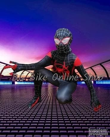 Kostim CRNI SPAJDERMEN VENOM za decu Miles Majls Morales Venom za decu na lalafo.rs — 5 Kostim CRNI SPAJDERMEN VENOM za decu Miles Majls Morales Venom za decu — 5