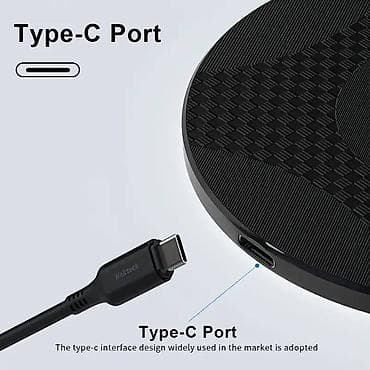 Bežični brzi punjač za mobilne telefone, pogodan za Apple i Xiaomi na lalafo.rs — 3 Bežični brzi punjač za mobilne telefone, pogodan za Apple i Xiaomi — 3