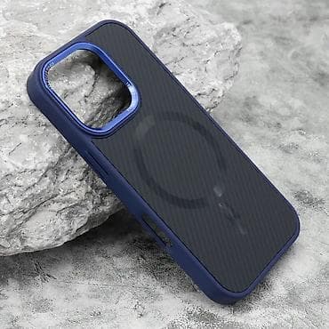 Futrola CARBON MagSafe za iPhone 16 Pro (6.3) plava (small camera) na lalafo.rs — 1 Futrola CARBON MagSafe za iPhone 16 Pro (6.3) plava (small camera) — 1