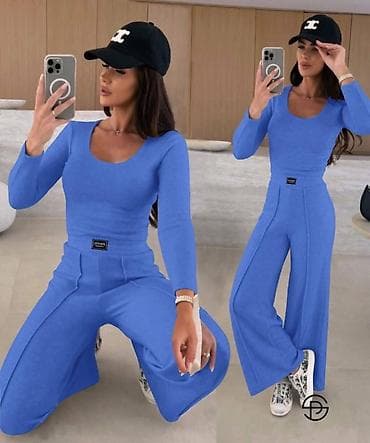 pantalone gina benotti: ✅Ženski komplet – bluza dugih rukava + pantalone širokih nogavica na lalafo.rs — 3 pantalone gina benotti: ✅Ženski komplet – bluza dugih rukava + pantalone širokih nogavica — 3