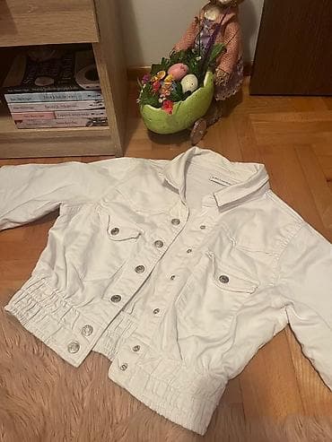 Nova jakna beli teksas sve vel at lalafo.rs — 2 Nova jakna beli teksas sve vel — 2