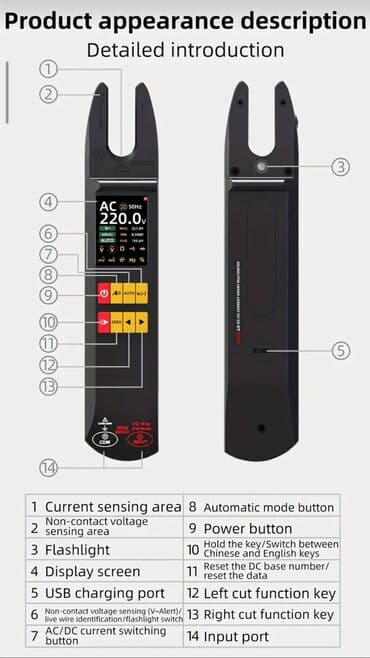 Heftalice: Pametni klešta-multimetar sa dvostrukim ekranom - Automatsko na lalafo.rs — 8 Heftalice: Pametni klešta-multimetar sa dvostrukim ekranom - Automatsko — 8