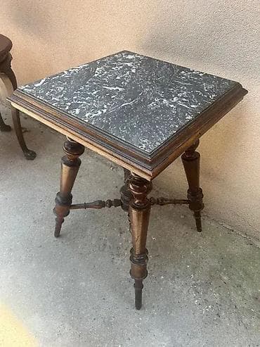 Stilski klub stolovi: Stari stilski ALT DEUTSCH salonski stočić / kafe sto 🪑✨ Stočić u na lalafo.rs — 8 Stilski klub stolovi: Stari stilski ALT DEUTSCH salonski stočić / kafe sto 🪑✨ Stočić u — 8