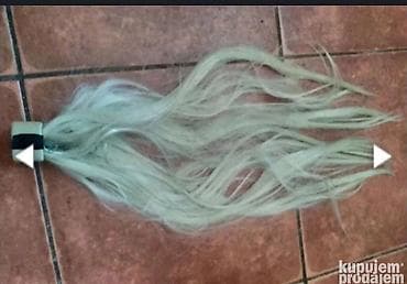 Prodajem pravu prirodnu kosu Na stanju ;šiške ombre,šiške plave,dve at lalafo.rs — 1 Prodajem pravu prirodnu kosu Na stanju ;šiške ombre,šiške plave,dve — 1