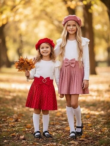 ❄️✨ Zimska elegancija za male dame ✨❄️ Toplije haljinice u puder roze na lalafo.rs — 1 ❄️✨ Zimska elegancija za male dame ✨❄️ Toplije haljinice u puder roze — 1