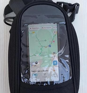 Oprema za bicikliste: Motorciklistička torba za rezervoar sa providnim džepom za telefon - na lalafo.rs — 3 Oprema za bicikliste: Motorciklistička torba za rezervoar sa providnim džepom za telefon - — 3