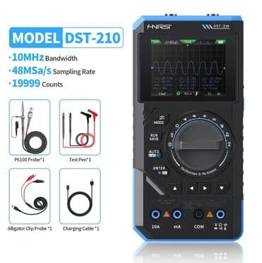 Multimetri: FNIRSI DST-210 Ručni osciloskop i digitalni multimetar i generator 3 na lalafo.rs Multimetri: FNIRSI DST-210 Ručni osciloskop i digitalni multimetar i generator 3