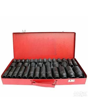 Udarne kovane gedore 1/2″ – set od 10 komada Komplet profesionalnih na lalafo.rs — 1 Udarne kovane gedore 1/2″ – set od 10 komada Komplet profesionalnih — 1