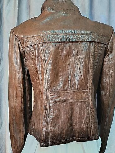 cista koza broj: Ženska jakna koža prava, Nova, M-L neobičan dezen kože, guzvam na lalafo.rs — 6 cista koza broj: Ženska jakna koža prava, Nova, M-L neobičan dezen kože, guzvam — 6