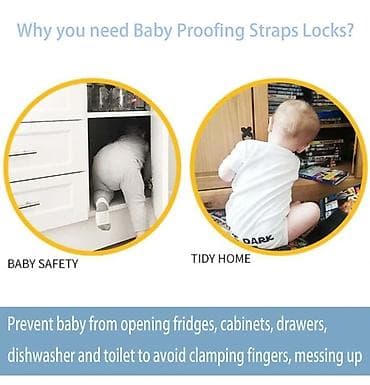 10 kom Sigurnosne zaštitne brave za decu Boja Bela Zaštita dece od na lalafo.rs — 6 10 kom Sigurnosne zaštitne brave za decu Boja Bela Zaštita dece od — 6