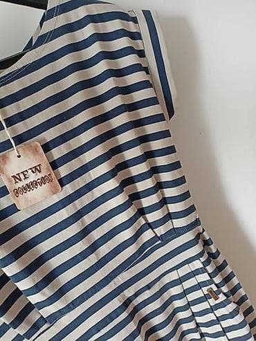 Nova haljina sa etiketom. Materijal 95% cotton, 5% elastin. Haljina na lalafo.rs — 1 Nova haljina sa etiketom. Materijal 95% cotton, 5% elastin. Haljina — 1