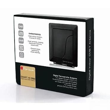 OPTICUM SMART HD 550 – digitalna sobna DVB‑T antena - Za prijem na lalafo.rs OPTICUM SMART HD 550 – digitalna sobna DVB‑T antena - Za prijem