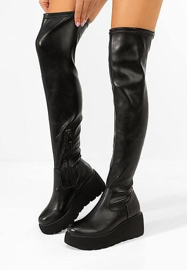 Čizme, bоја - Crna na lalafo.rs — 2 Čizme, bоја - Crna — 2