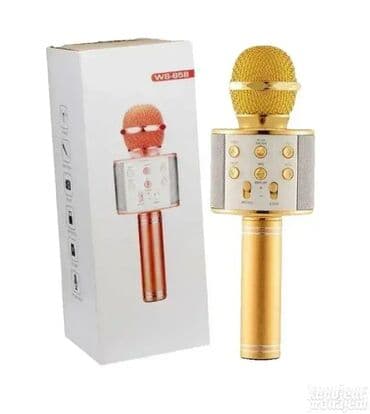 Mikrofoni: Zlatni karaoke mikrofon 858 2k. zlatni karaoke mikrofon 858 2k 174 na lalafo.rs Mikrofoni: Zlatni karaoke mikrofon 858 2k. zlatni karaoke mikrofon 858 2k 174