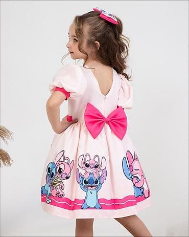 Frozen,Stitch haljinice u kompletu sa mašnom za kosu 🎀6300din na lalafo.rs — 1 Frozen,Stitch haljinice u kompletu sa mašnom za kosu 🎀6300din — 1