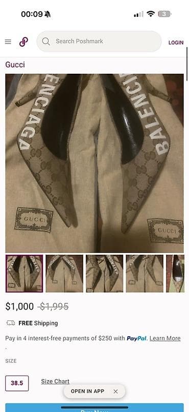 Gucci x Balenciaga ženske salonke – The Hacker Project - Model at lalafo.rs — 10 Gucci x Balenciaga ženske salonke – The Hacker Project - Model — 10