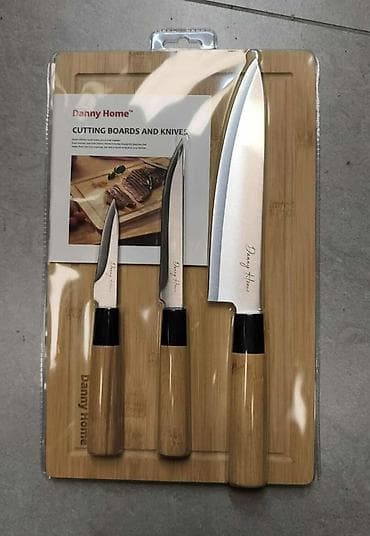 Set noževa sa bambusnom daskom – Danny Home potpuno nov Danny Home at lalafo.rs — 5 Set noževa sa bambusnom daskom – Danny Home potpuno nov Danny Home — 5