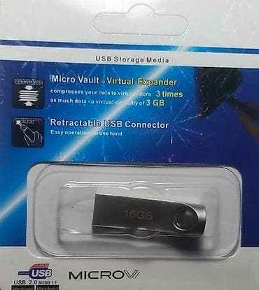 USB flash memorija 16GB NOVO. Opis proizvoda: Vrsta konekcije: USB na lalafo.rs — 1 USB flash memorija 16GB NOVO. Opis proizvoda: Vrsta konekcije: USB — 1