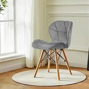 Tapacirana stolica – siva, modernog dizajna Potrebna je samostalna na lalafo.rs Tapacirana stolica – siva, modernog dizajna Potrebna je samostalna