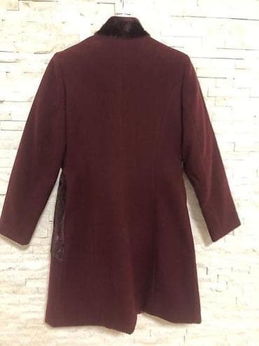 Kaput, bordo boje, bez ikakvih tragova nosenja! Obucen je nekoliko na lalafo.rs — 5 Kaput, bordo boje, bez ikakvih tragova nosenja! Obucen je nekoliko — 5
