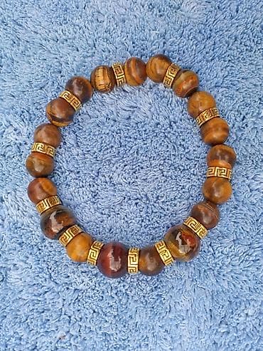 Narukvica Tigrovo Oko 2 - Materijal: poludragi kamen Tigrovo oko na lalafo.rs — 2 Narukvica Tigrovo Oko 2 - Materijal: poludragi kamen Tigrovo oko — 2