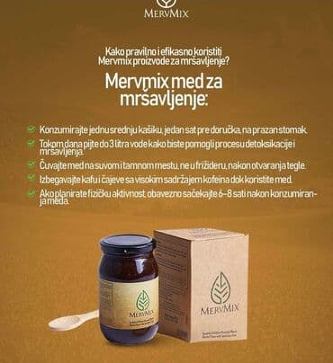 Med: Mervmix med je prirodni dodatak ishrani, formulisan da podrži proces na lalafo.rs Med: Mervmix med je prirodni dodatak ishrani, formulisan da podrži proces