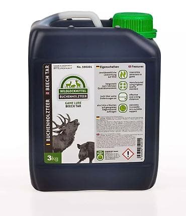 Bukova smola/katran za divljač – Eurohunt Game Lure Beech Tar, 3 kg - na lalafo.rs — 3 Bukova smola/katran za divljač – Eurohunt Game Lure Beech Tar, 3 kg - — 3