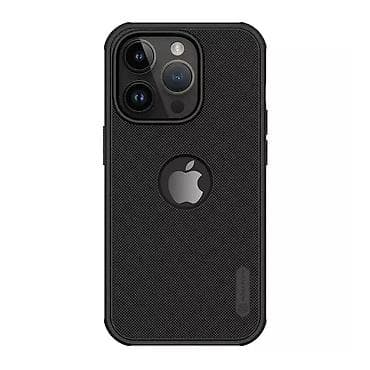 Futrola Nillkin Super Frost Pro za iPhone 15 Pro Max (6.7) crna (logo na lalafo.rs — 1 Futrola Nillkin Super Frost Pro za iPhone 15 Pro Max (6.7) crna (logo — 1