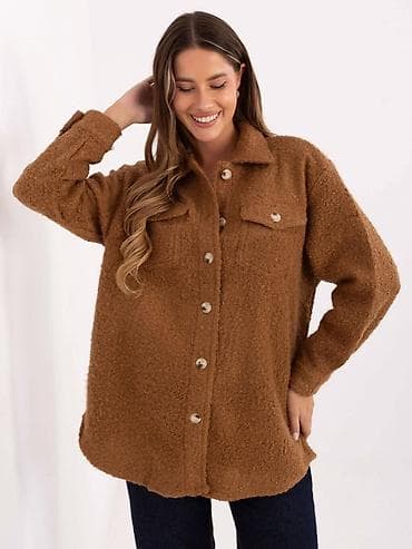 Ženska šerpa košulja-jakna (shacket) – mekana, topla i moderna - na lalafo.rs — 3 Ženska šerpa košulja-jakna (shacket) – mekana, topla i moderna - — 3