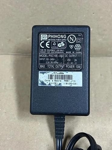 Phihong PSC10E-050 – mrežni switching punjač/adapter - Ulaz: 100–240 na lalafo.rs Phihong PSC10E-050 – mrežni switching punjač/adapter - Ulaz: 100–240