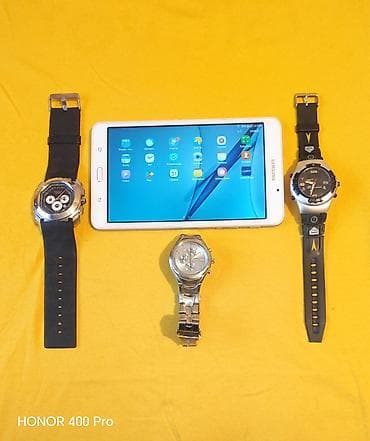 Samsung Galaxy Tab (bela boja) + 3 ručna sata – set - Tablet: Samsung na lalafo.rs — 2 Samsung Galaxy Tab (bela boja) + 3 ručna sata – set - Tablet: Samsung — 2