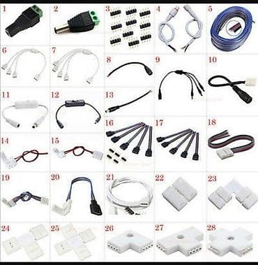 🔌 ADAPTERSKI KABLOVI I KONEKTORI ZA LED TRAKE PCB KOPČE – SOLDERLESS na lalafo.rs 🔌 ADAPTERSKI KABLOVI I KONEKTORI ZA LED TRAKE PCB KOPČE – SOLDERLESS