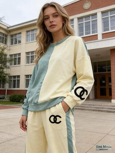 Dva–dela ženski trenerka komplet – Emi Moda, Made in Italy - Gornji na lalafo.rs — 3 Dva–dela ženski trenerka komplet – Emi Moda, Made in Italy - Gornji — 3