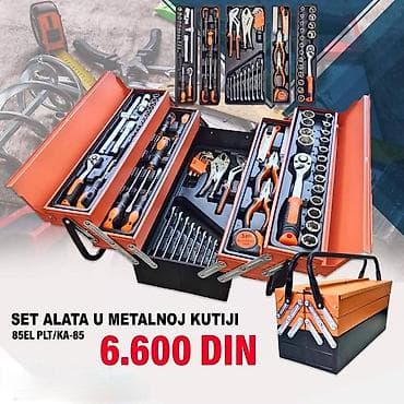 Set alata u koferu
Račun
Garancija 2 godine na lalafo.rs — 1 Set alata u koferu
Račun
Garancija 2 godine — 1