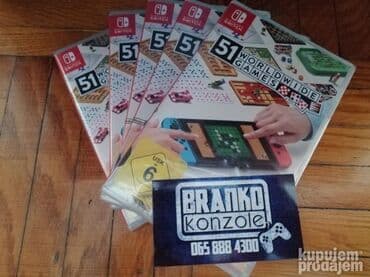 Neotpakovano, u fabrickom celofanu. Clubhouse Games: 51 Worldwide at lalafo.rs Neotpakovano, u fabrickom celofanu. Clubhouse Games: 51 Worldwide