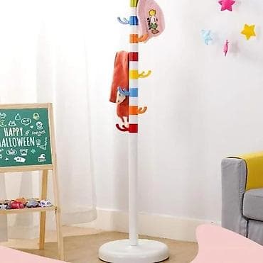 Kids' furniture: Dečji samostojeći čiviluk sa kružnom bazom - Stabilna teška baza od at lalafo.rs — 2 Kids' furniture: Dečji samostojeći čiviluk sa kružnom bazom - Stabilna teška baza od — 2
