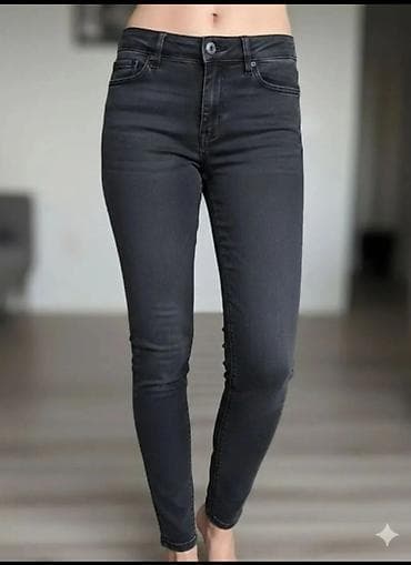 Ženske skinny farmerke – tamnosiva/ugljen siva - Kroj: uske (skinny) na lalafo.rs Ženske skinny farmerke – tamnosiva/ugljen siva - Kroj: uske (skinny)