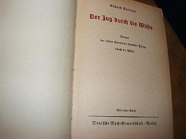 Richard Euringer Der Zug durch die Wü ste, 1938 Roman der ersten na lalafo.rs — 2 Richard Euringer Der Zug durch die Wü ste, 1938 Roman der ersten — 2