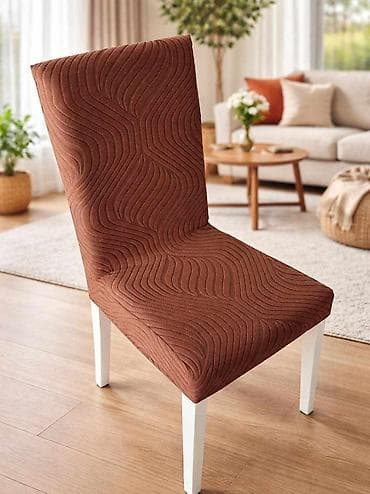 Navlake za stolice – elastične, reljefne - Materijal: mekana na lalafo.rs — 2 Navlake za stolice – elastične, reljefne - Materijal: mekana — 2